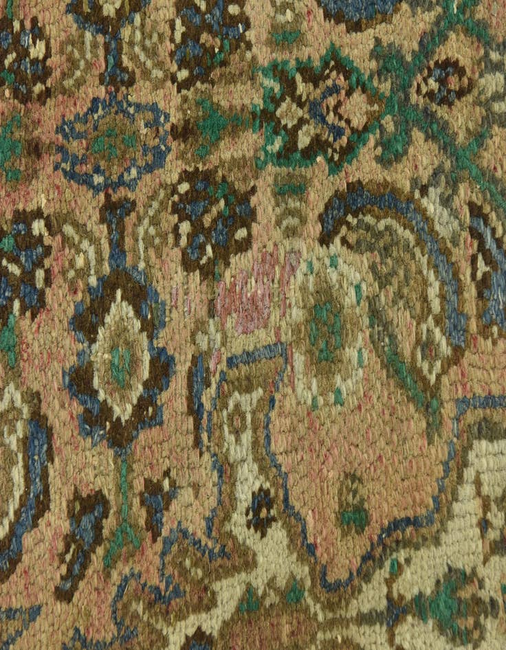 Detail image of 8' 7 x 11' 3  Hand Knotted Ultra Vintage Wool Rug