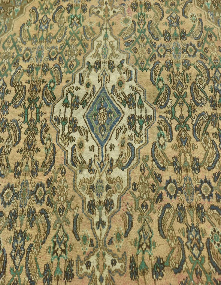 Detail image of 8' 7 x 11' 3  Hand Knotted Ultra Vintage Wool Rug