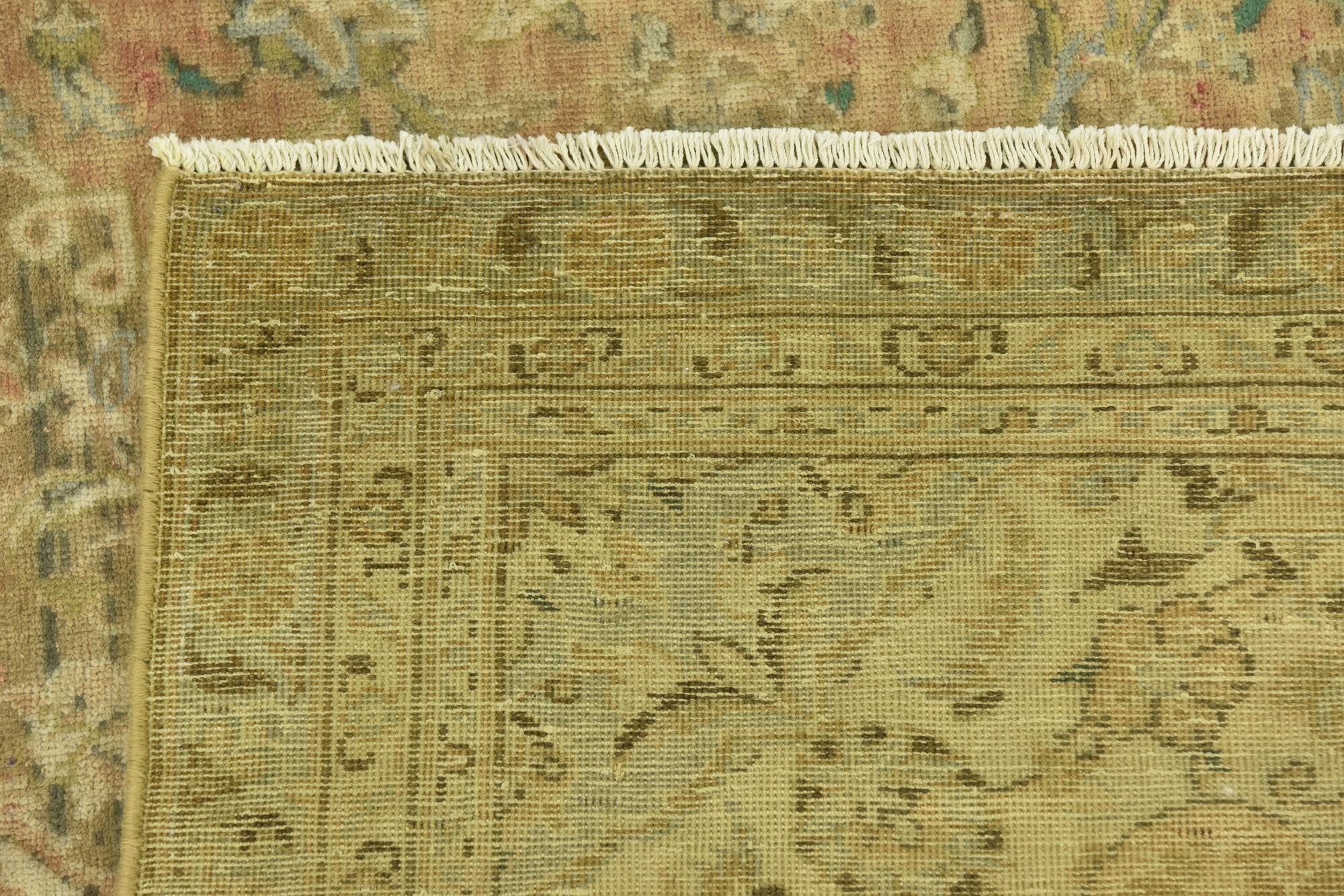7' x 10' 7 Hand Knotted Ultra Vintage Persian Wool Rug