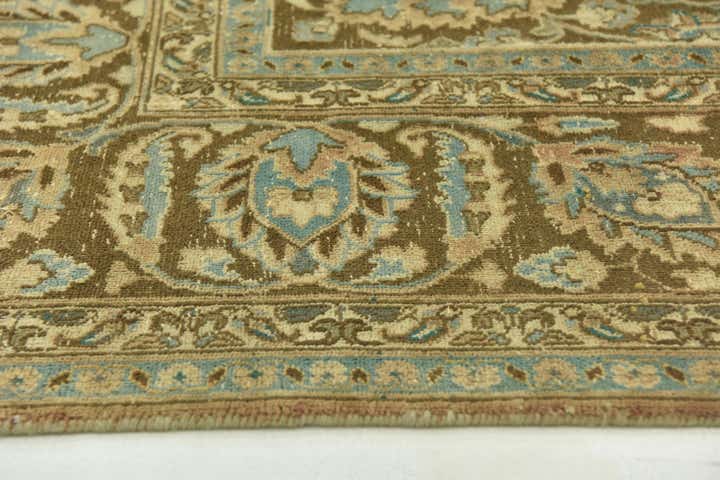 9' 6 x 12' 7 Hand Knotted Ultra Vintage Persian Wool Rug