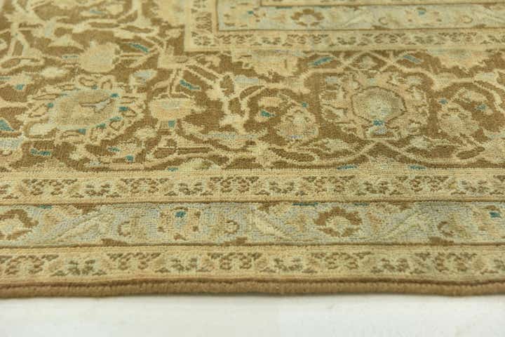 9' 8 x 12' 7 Hand Knotted Ultra Vintage Persian Wool Rug
