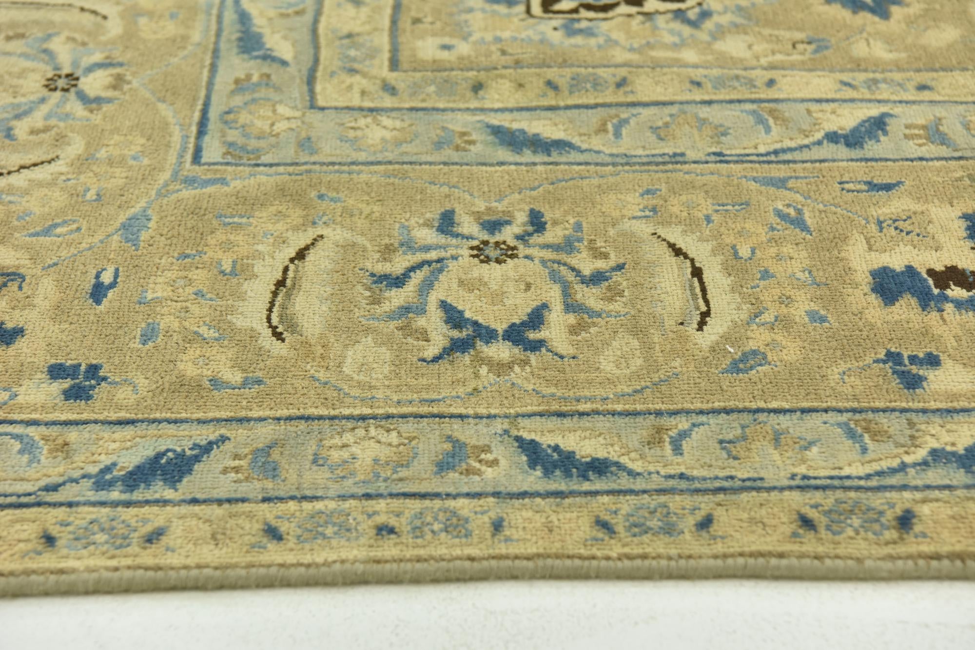 9' 6 x 12' 2 Hand Knotted Ultra Vintage Persian Wool Rug