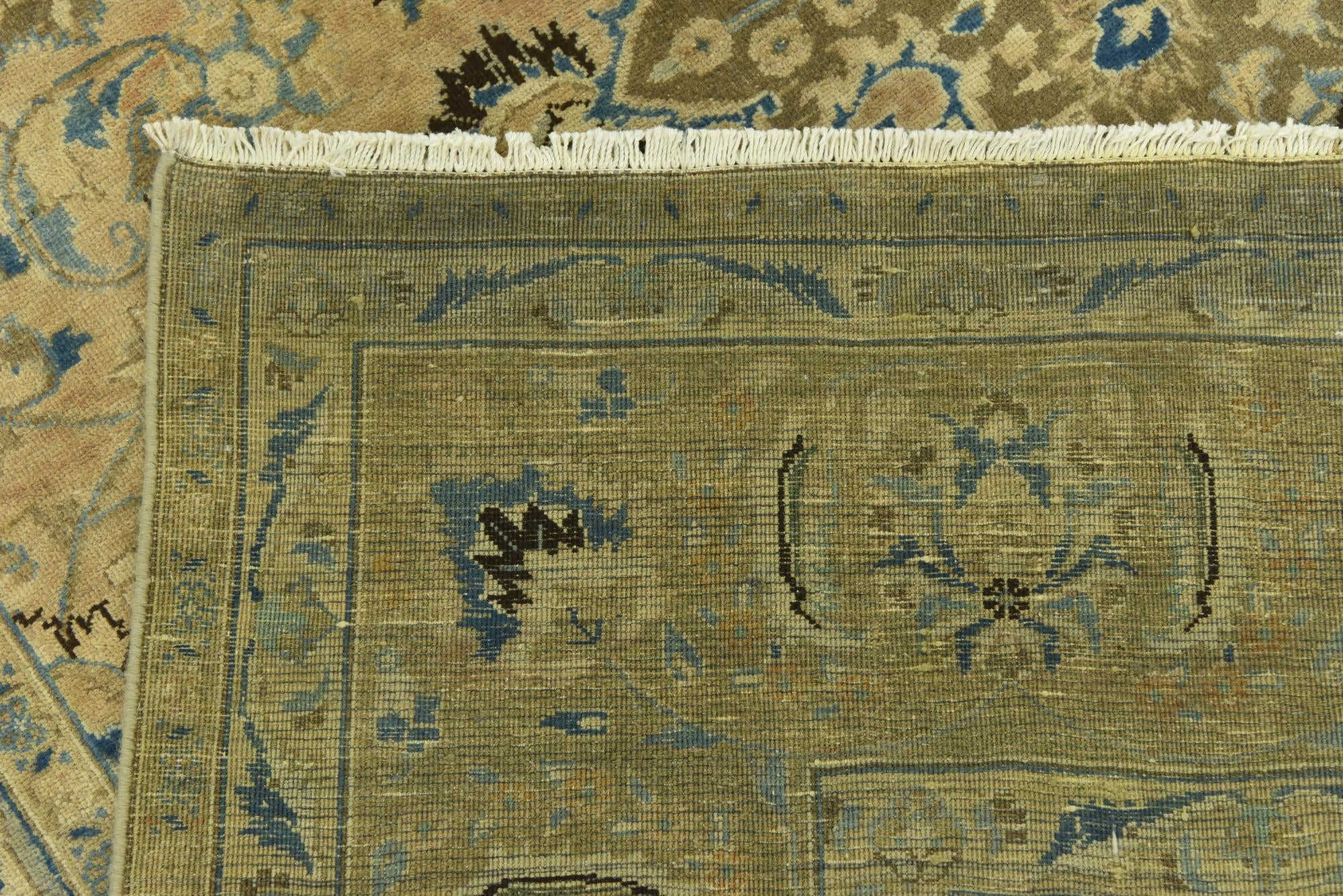 9' 6 x 12' 2 Hand Knotted Ultra Vintage Persian Wool Rug