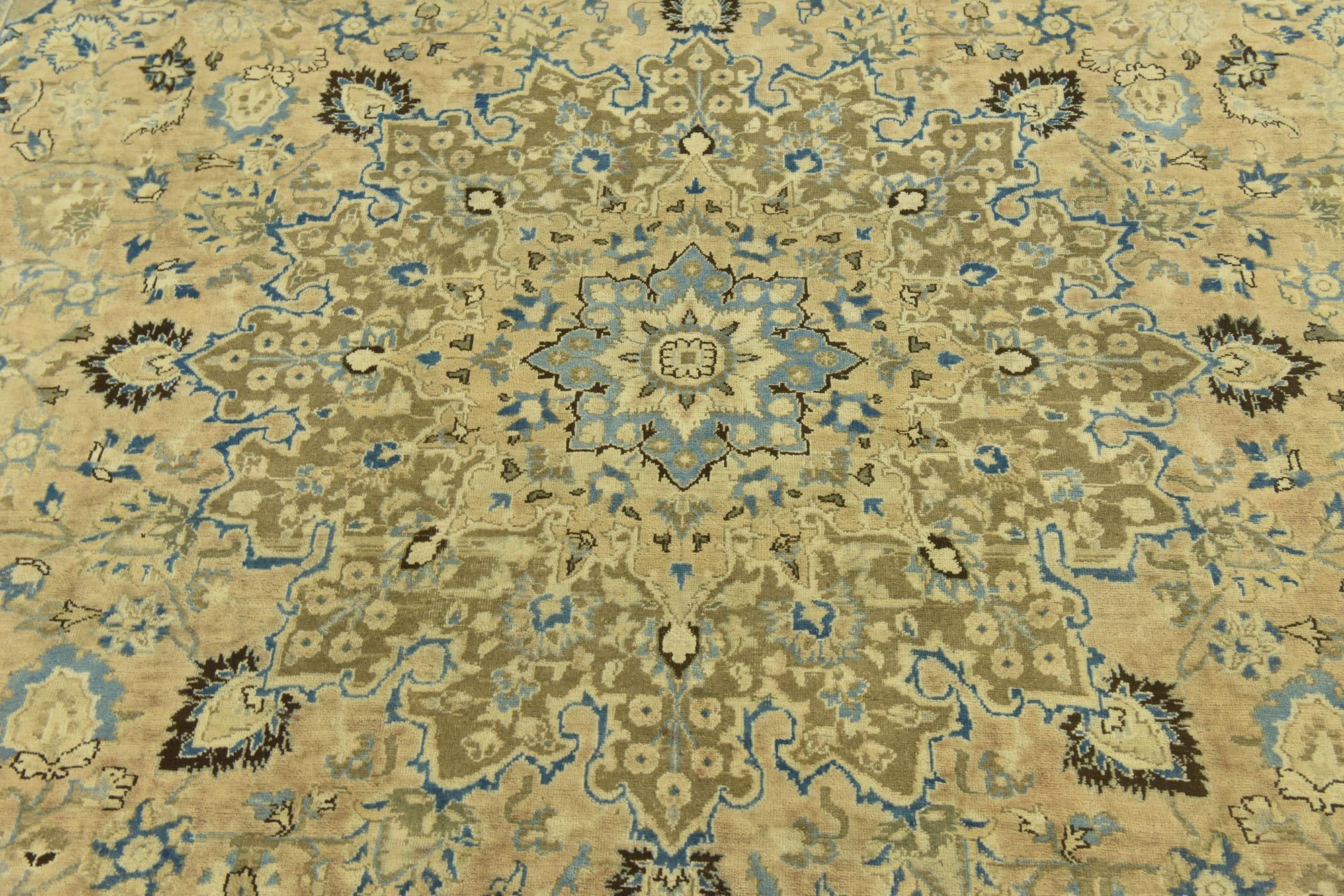 9' 6 x 12' 2 Hand Knotted Ultra Vintage Persian Wool Rug