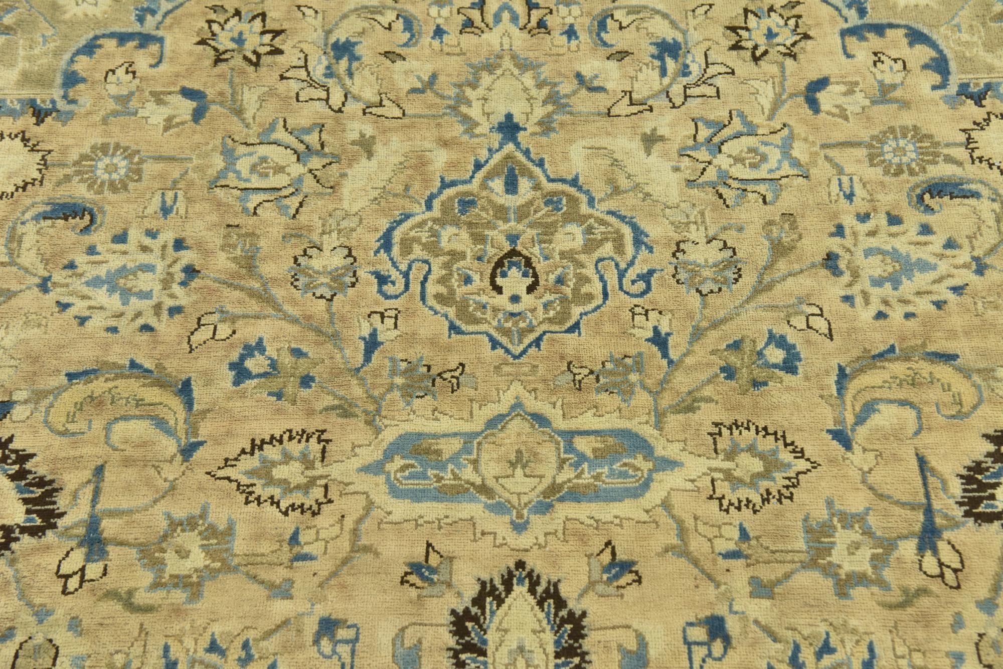9' 6 x 12' 2 Hand Knotted Ultra Vintage Persian Wool Rug