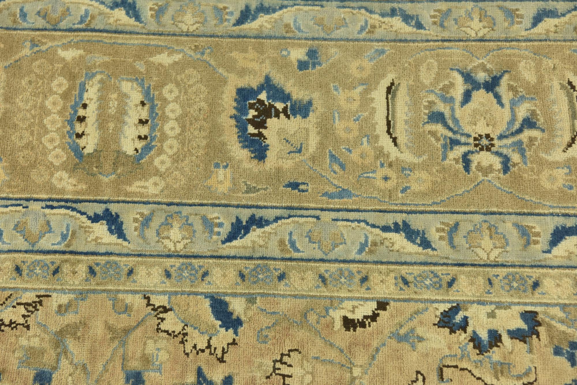 9' 6 x 12' 2 Hand Knotted Ultra Vintage Persian Wool Rug