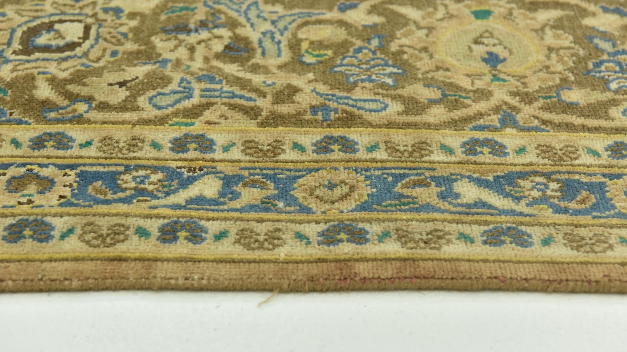 9' 4 x 12' 8 Hand Knotted Ultra Vintage Persian Wool Rug