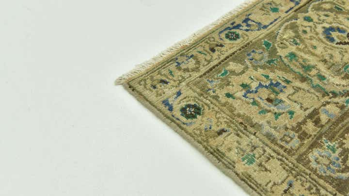 7' x 10' 8 Hand Knotted Ultra Vintage Persian Wool Rug