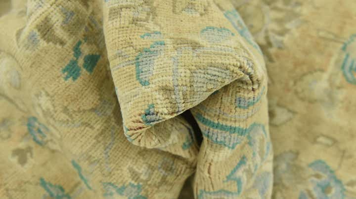 7' 9 x 11' 2 Hand Knotted Ultra Vintage Persian Wool Rug