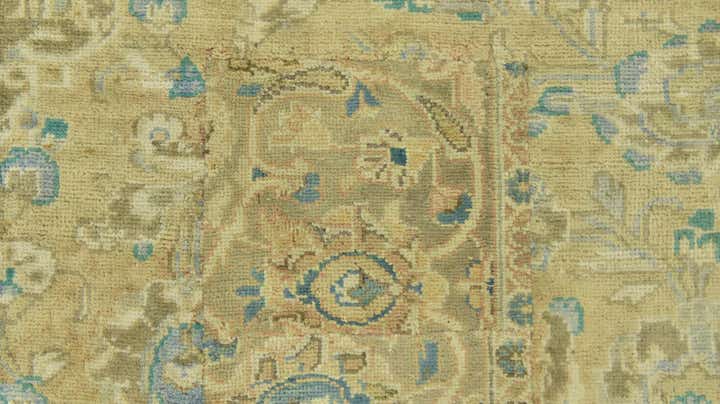 7' 9 x 11' 2 Hand Knotted Ultra Vintage Persian Wool Rug