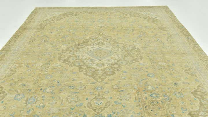 7' 9 x 11' 2 Hand Knotted Ultra Vintage Persian Wool Rug