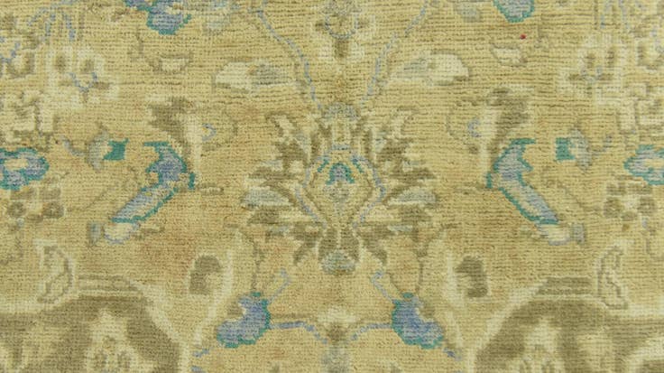 Detail image of 7' 9 x 11' 2 Hand Knotted Ultra Vintage Persian Wool Rug