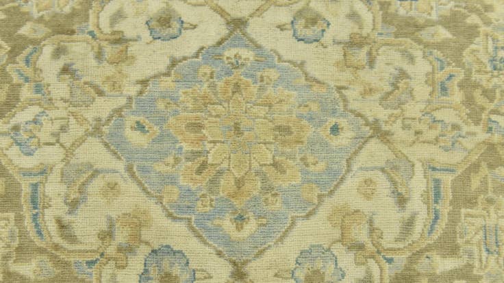Detail image of 7' 9 x 11' 2 Hand Knotted Ultra Vintage Persian Wool Rug