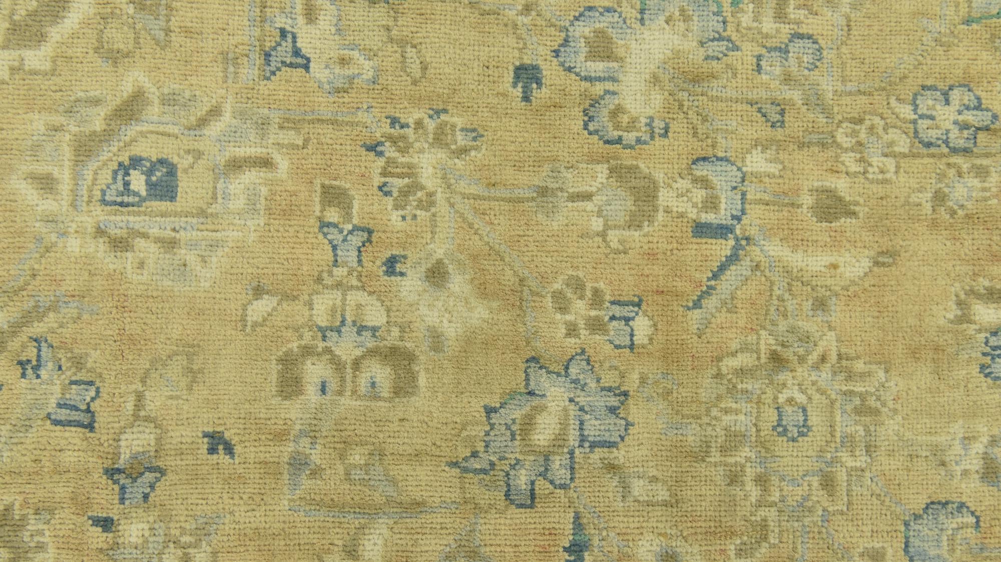 7' 9 x 11' 2 Hand Knotted Ultra Vintage Persian Wool Rug