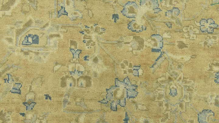 7' 9 x 11' 2 Hand Knotted Ultra Vintage Persian Wool Rug