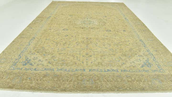 285cm x 440cm Noué main Ultra Vintage Tapis Persan Laine