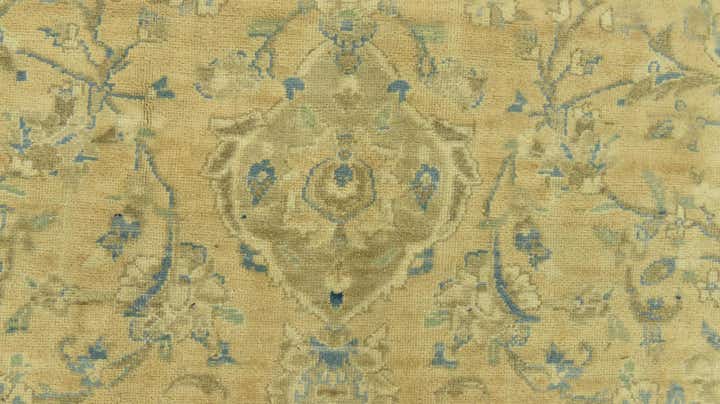 285cm x 440cm Noué main Ultra Vintage Tapis Persan Laine
