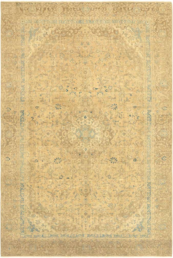 285cm x 440cm Noué main Ultra Vintage Tapis Persan Laine