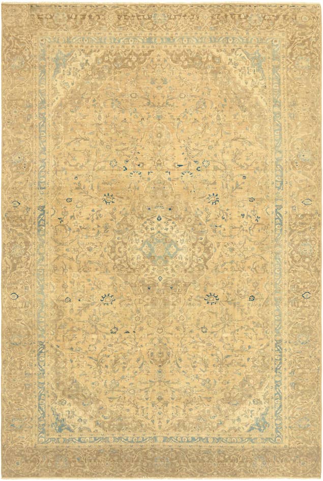 Vue détaillée : 285cm x 440cm Noué main Ultra Vintage Tapis Persan Laine