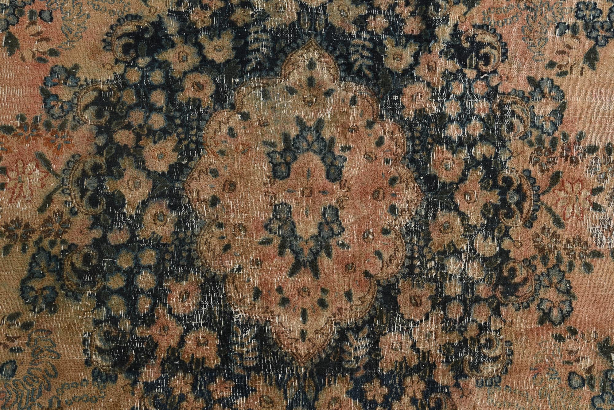 8' 6 x 12' Hand Knotted Ultra Vintage Persian Wool Rug