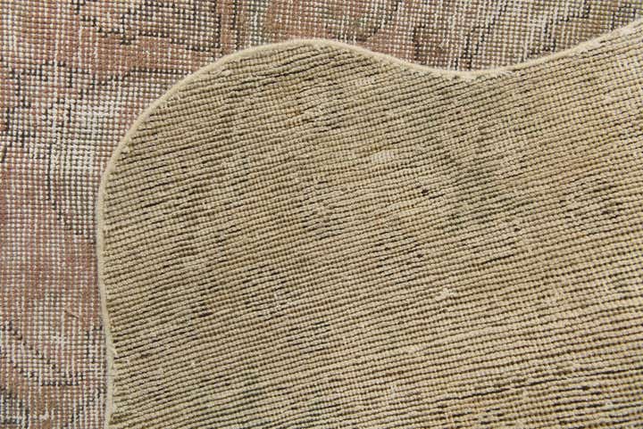 9' 4 x 12' 9 Hand Knotted Ultra Vintage Persian Wool Rug