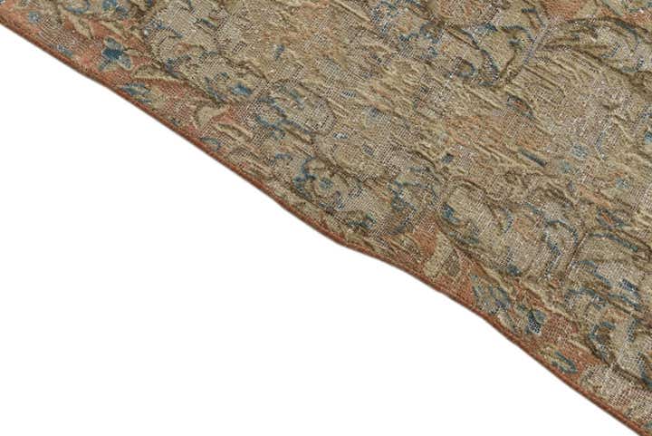 9' 5 x 11' 9 Hand Knotted Ultra Vintage Persian Wool Rug