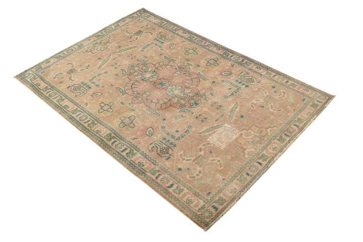 3' 3 x 4' 10 Hand Knotted Ultra Vintage Persian Wool Rug