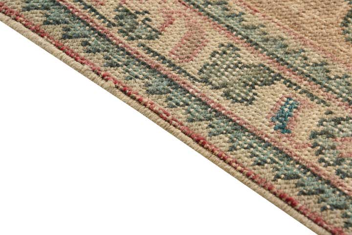 3' 3 x 4' 10 Hand Knotted Ultra Vintage Persian Wool Rug