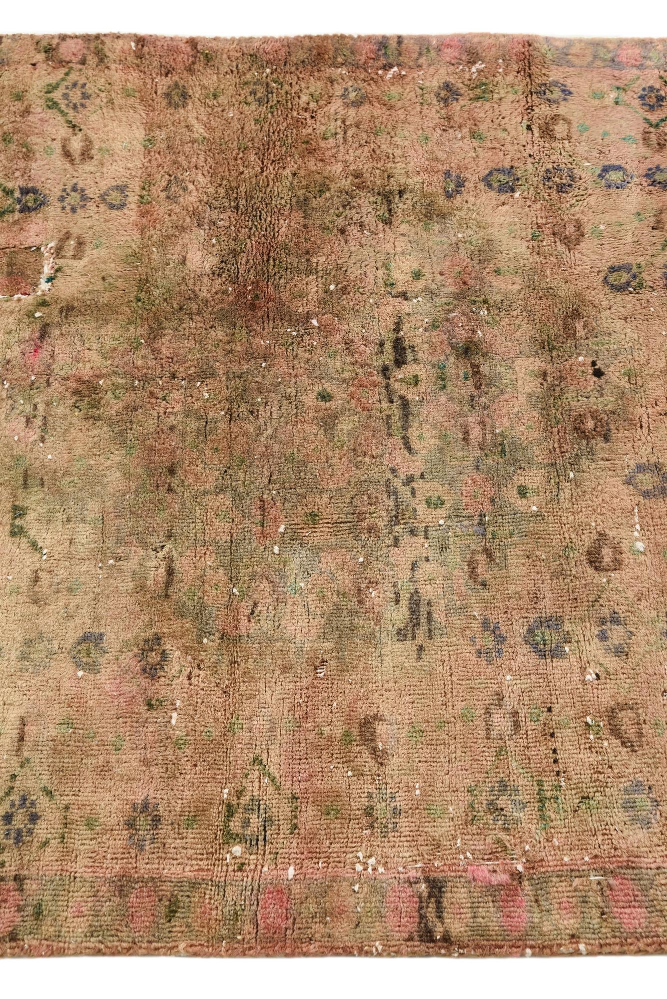 3' 1 x 4' 9 Hand Knotted Ultra Vintage Persian Wool Rug