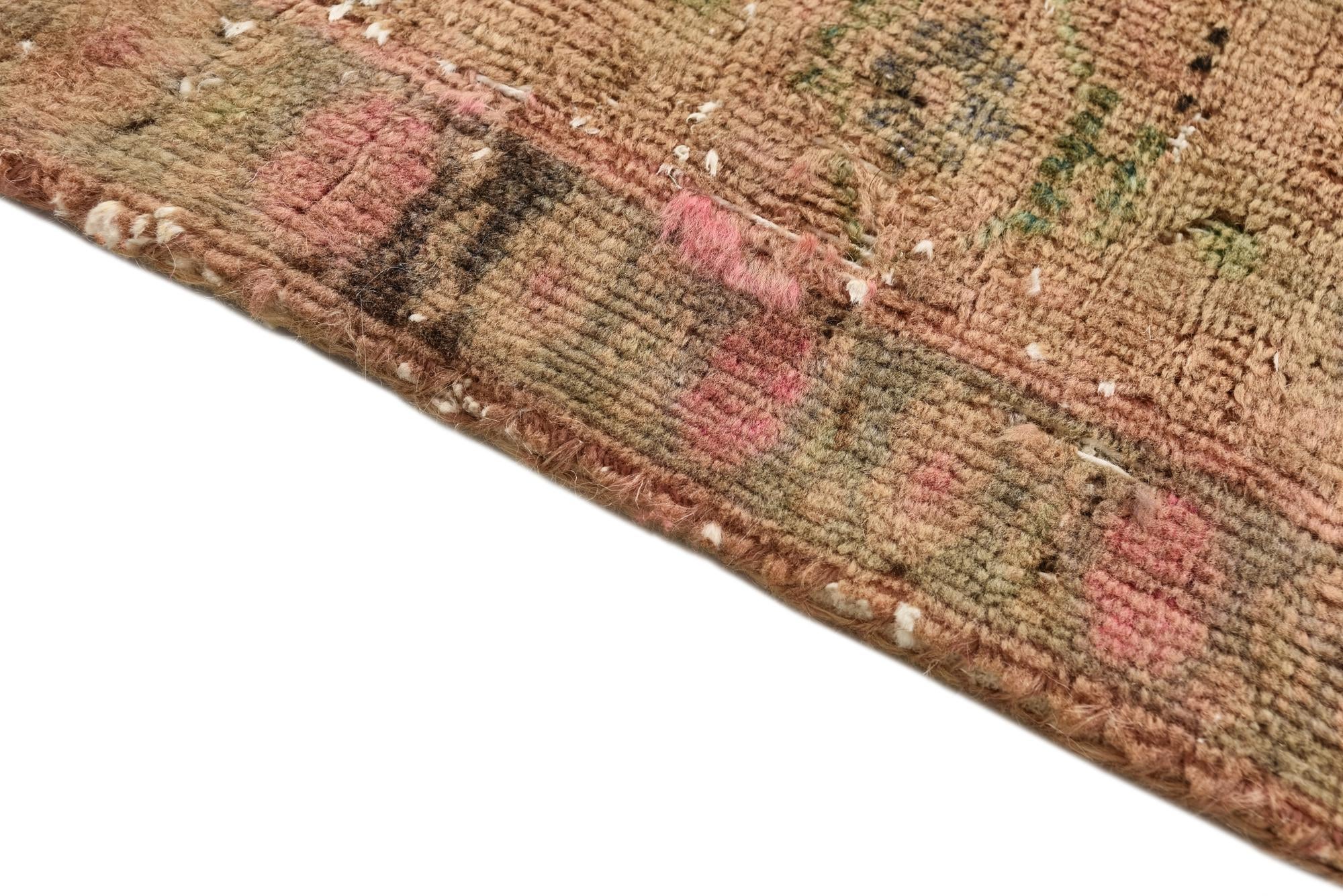 3' 1 x 4' 9 Hand Knotted Ultra Vintage Persian Wool Rug