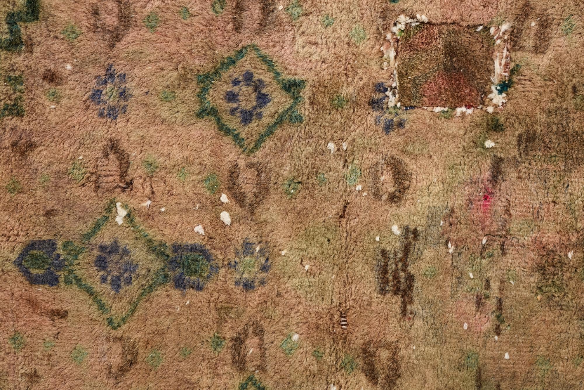 3' 1 x 4' 9 Hand Knotted Ultra Vintage Persian Wool Rug