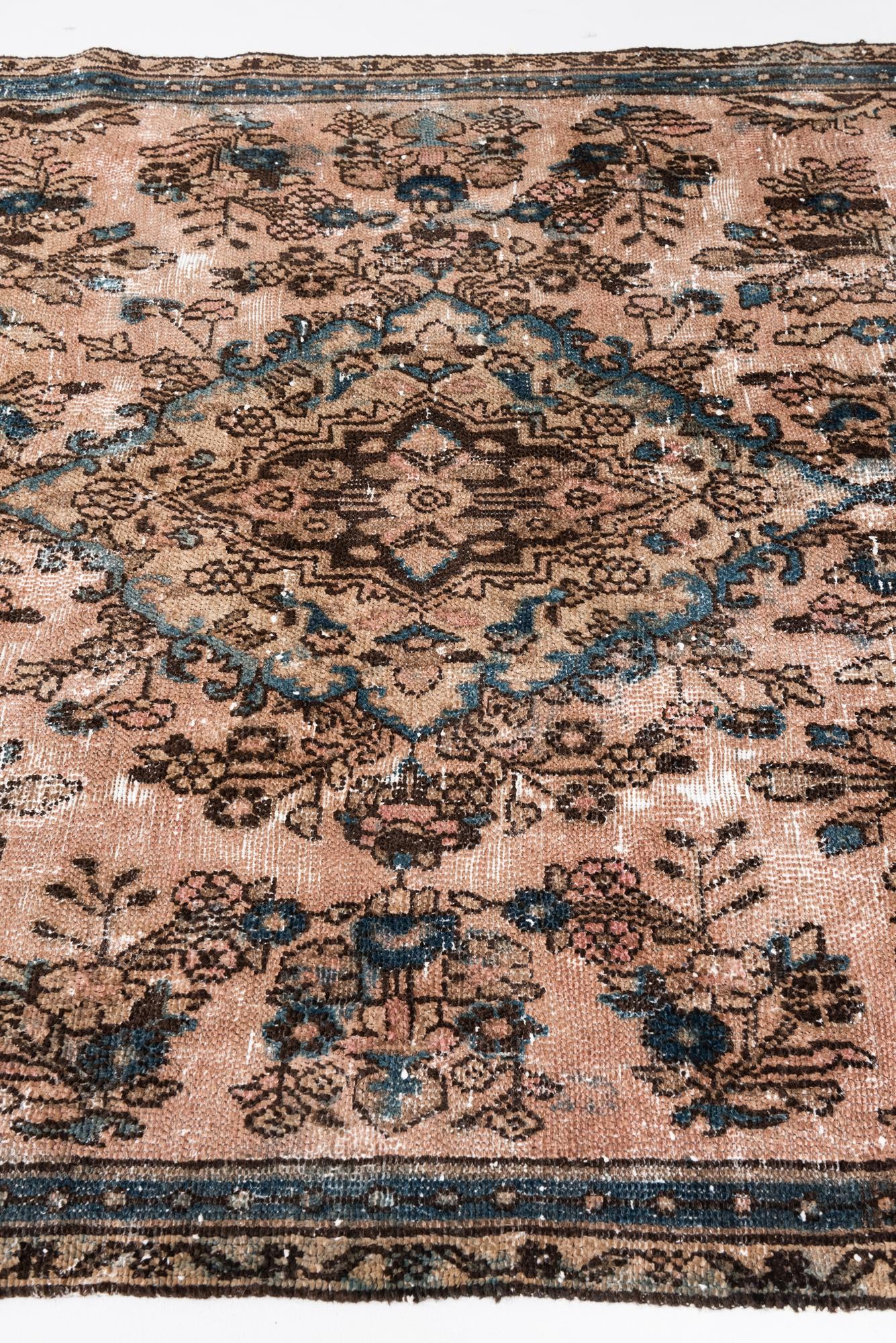 5' 3 x 8' 6 Hand Knotted Ultra Vintage Persian Wool Rug