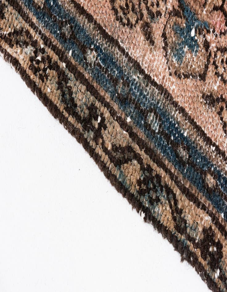 Detail image of 5' 3 x 8' 6  Hand Knotted Ultra Vintage Persian Wool Rug