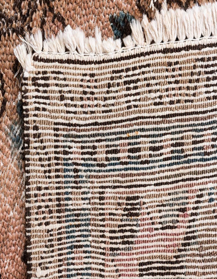 Detail image of 5' 3 x 8' 6  Hand Knotted Ultra Vintage Persian Wool Rug