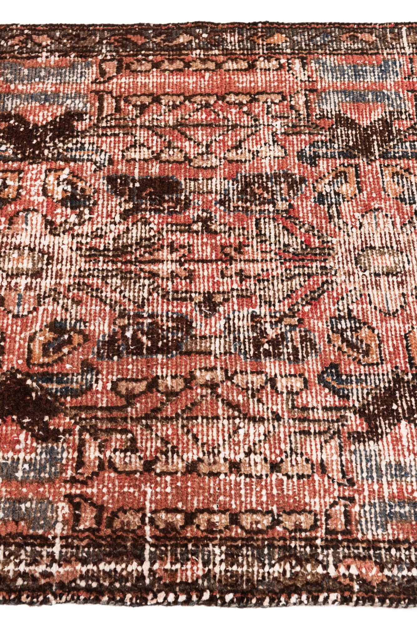 3' 3 x 5' 1 Hand Knotted Ultra Vintage Persian Wool Rug
