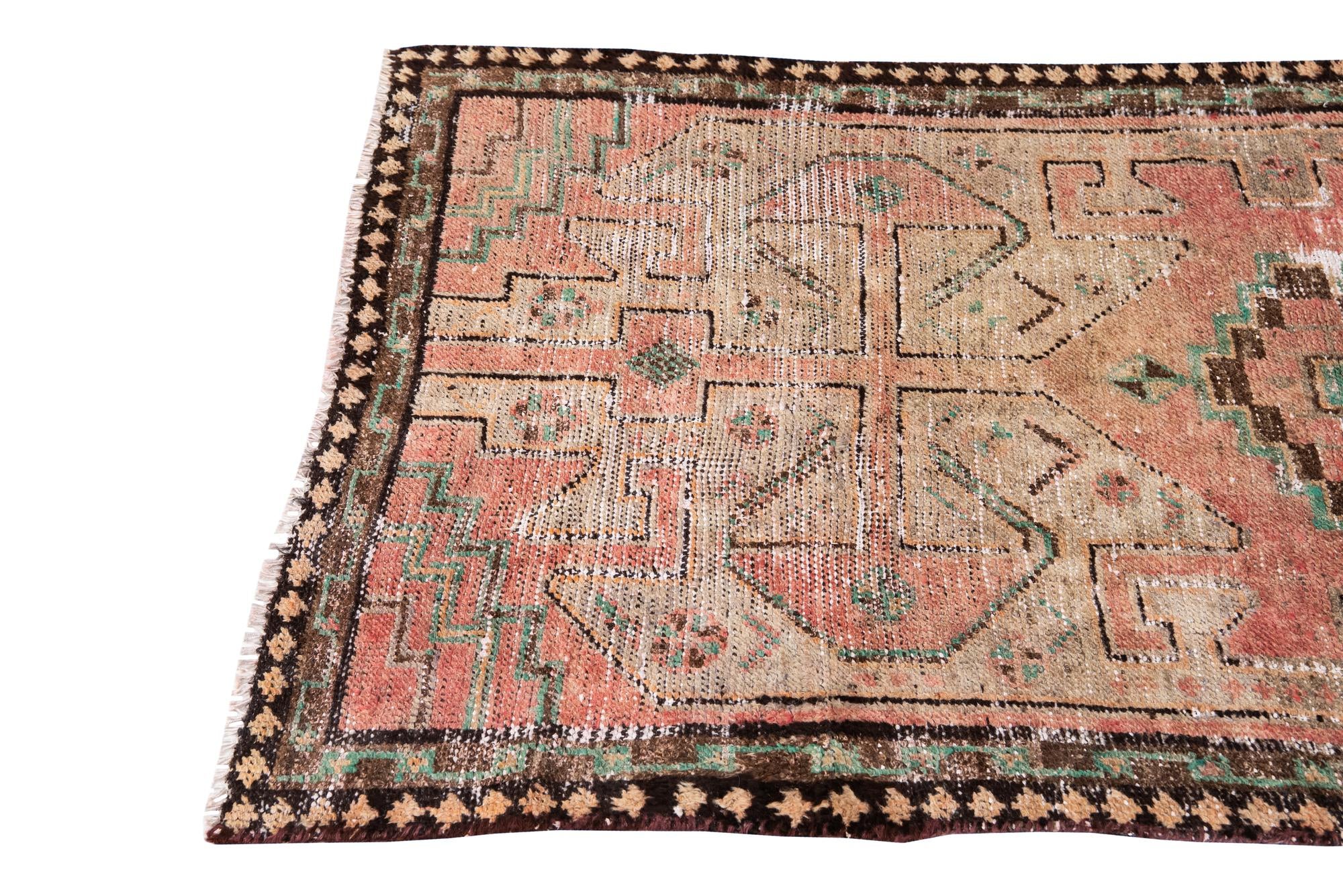 3' 5 x 6' Hand Knotted Ultra Vintage Persian Wool Rug