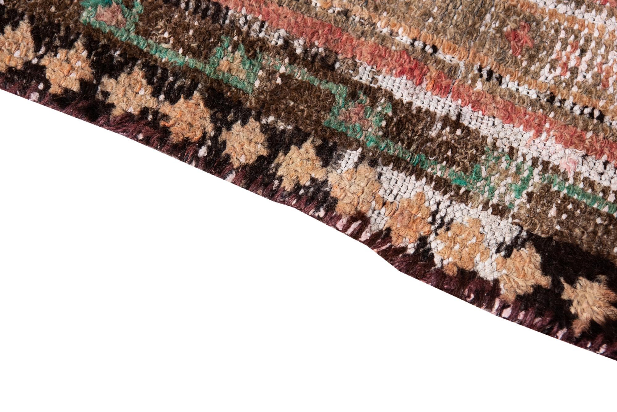 3' 5 x 6' Hand Knotted Ultra Vintage Persian Wool Rug