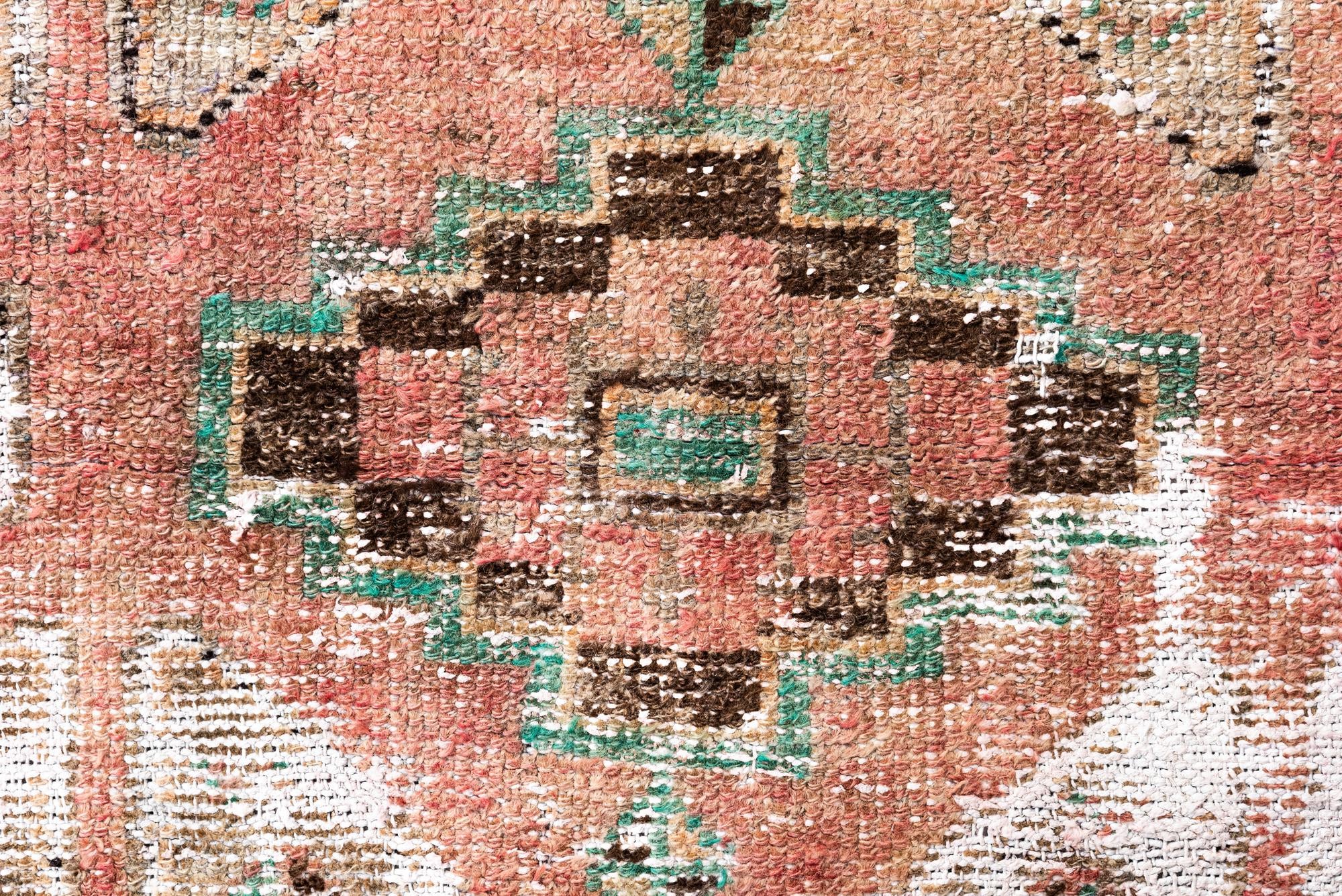 3' 5 x 6' Hand Knotted Ultra Vintage Persian Wool Rug