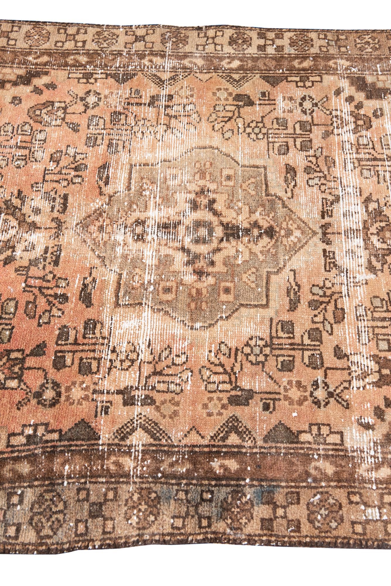 3' 6 x 6' 5 Hand Knotted Ultra Vintage Persian Wool Rug