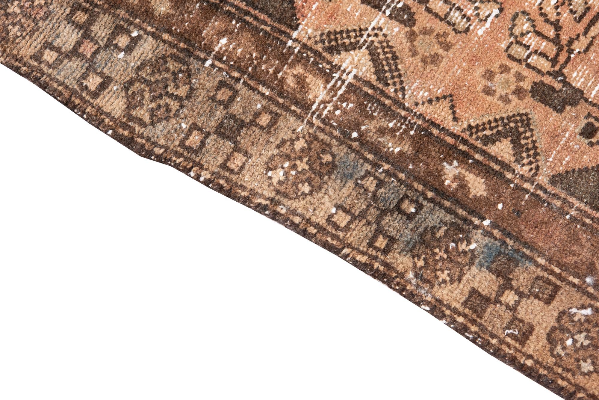 3' 6 x 6' 5 Hand Knotted Ultra Vintage Persian Wool Rug