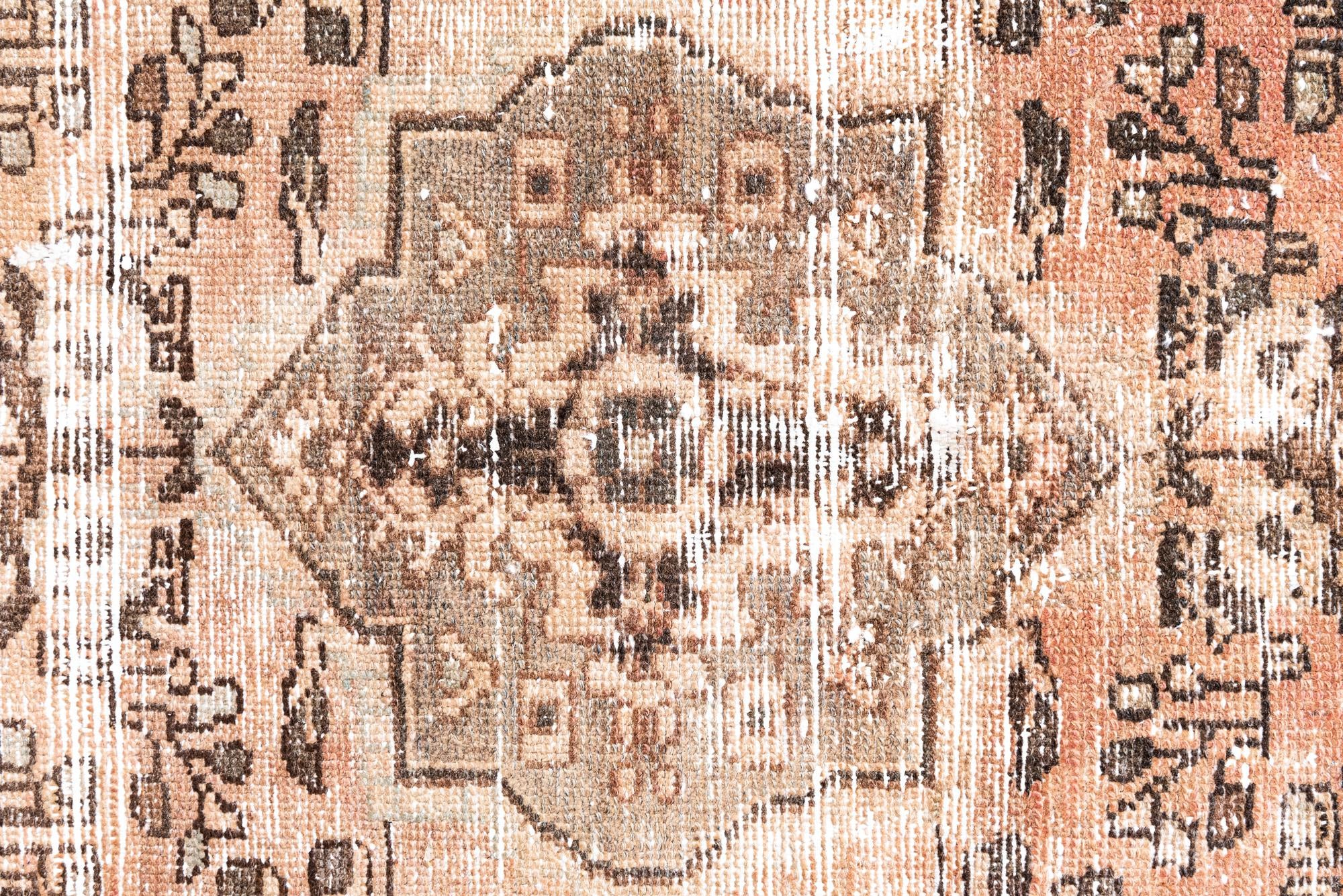 3' 6 x 6' 5 Hand Knotted Ultra Vintage Persian Wool Rug