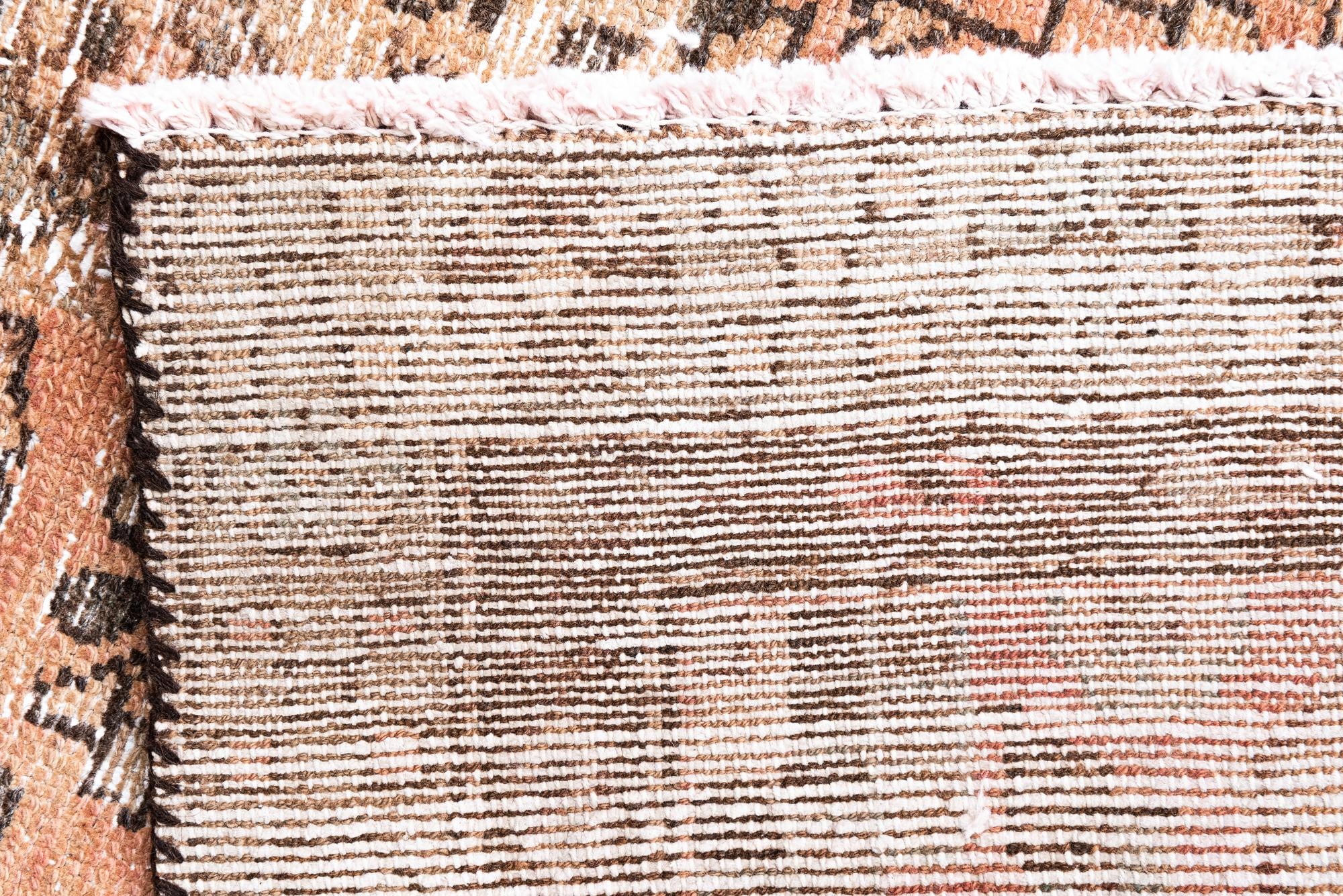 3' 6 x 6' 5 Hand Knotted Ultra Vintage Persian Wool Rug