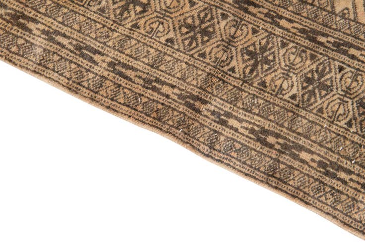 Detail image of 4' 1 x 5' Hand Knotted Ultra Vintage Persian Wool Rug