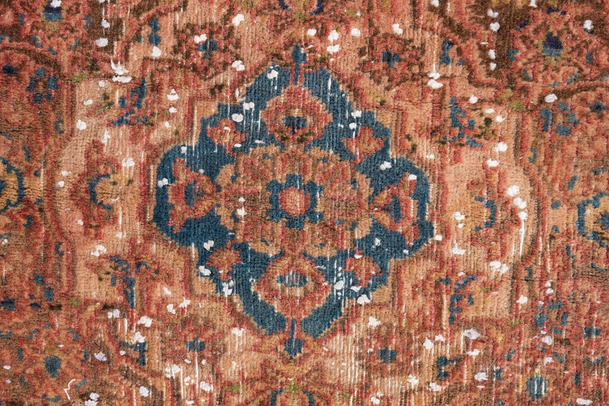 4' x 6' 7 Hand Knotted Ultra Vintage Persian Wool Rug