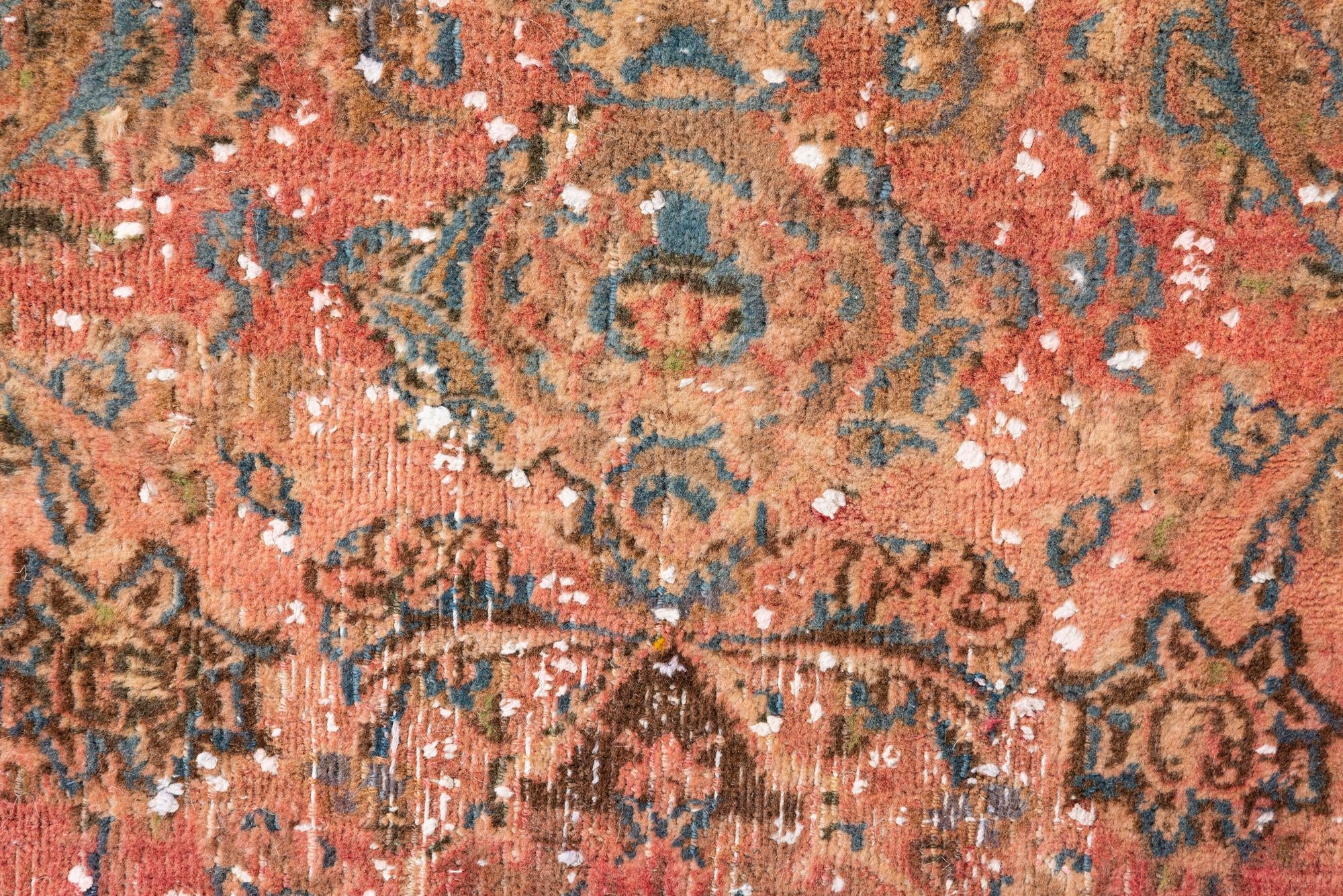 4' x 6' 7 Hand Knotted Ultra Vintage Persian Wool Rug