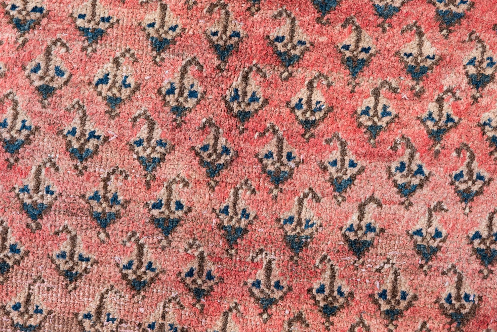 3' 10 x 6' 5 Hand Knotted Ultra Vintage Persian Wool Rug