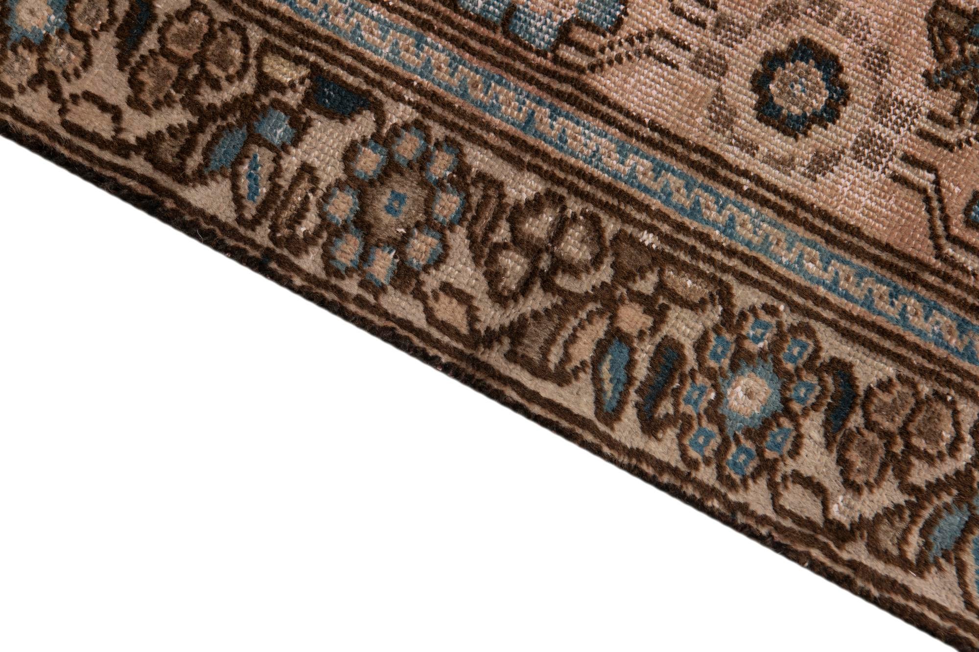 3' 10 x 6' 2 Hand Knotted Ultra Vintage Persian Wool Rug