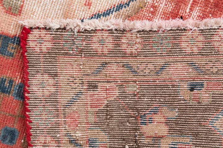 3' 4 x 4' 6 Hand Knotted Ultra Vintage Persian Wool Rug