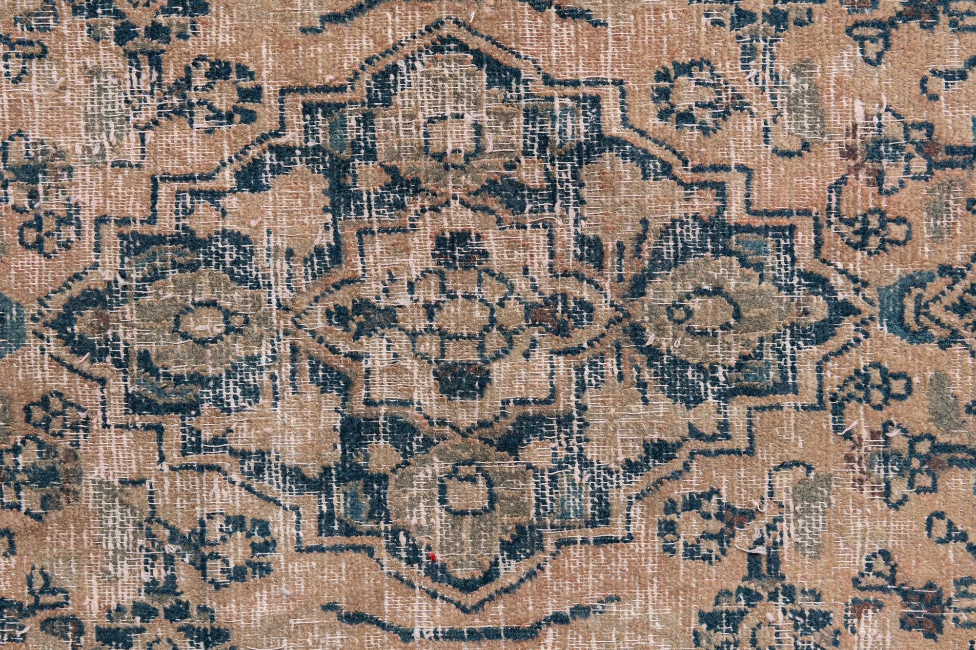 4' 1 x 6' 2 Hand Knotted Ultra Vintage Persian Wool Rug