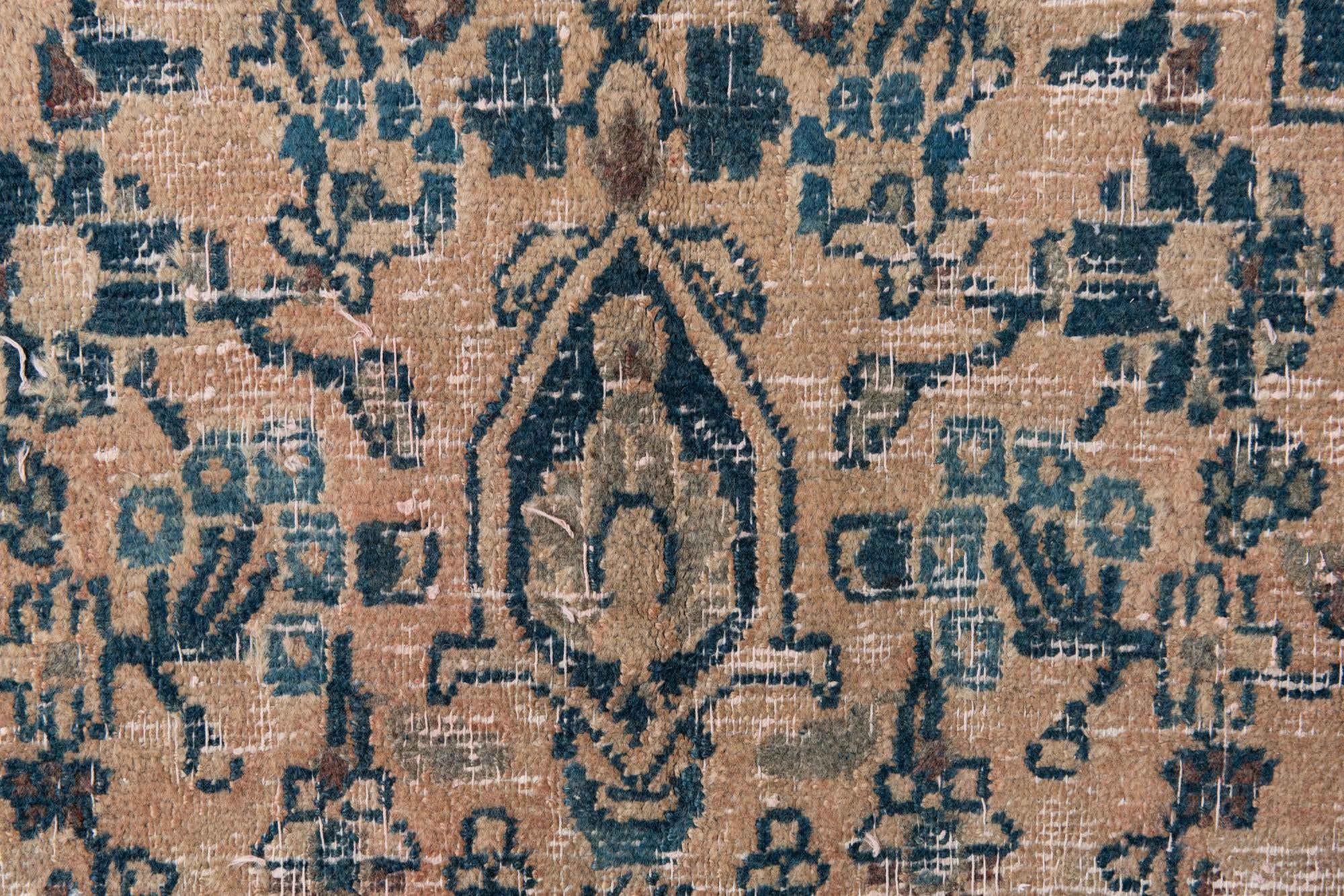 4' 1 x 6' 2 Hand Knotted Ultra Vintage Persian Wool Rug